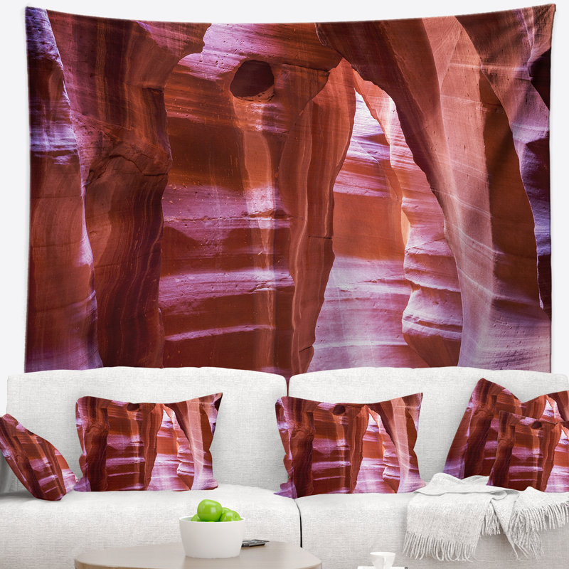 Tapisserie «Antelope Canyon Structures», H 32 po x l 39 po
