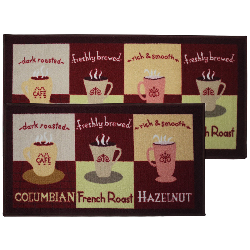Ensemble de tapis de cuisine 2 pièces Avelines
