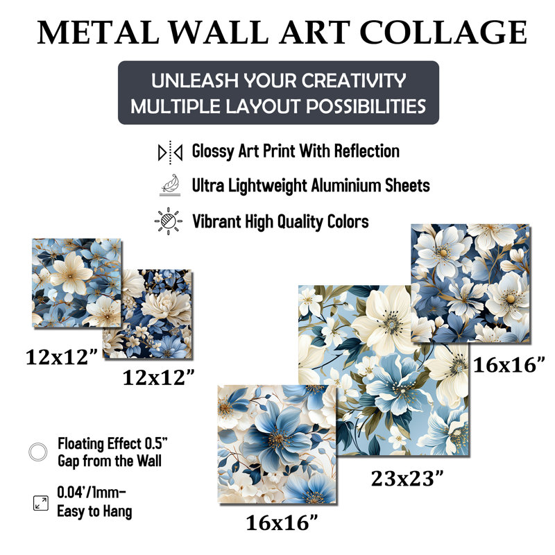 Ensemble mural d'art mural anglais