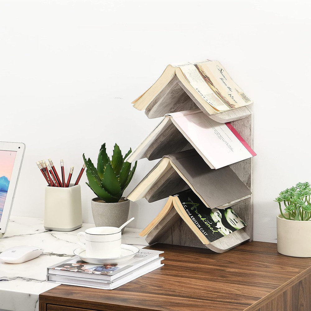 Next Tree Bookcase Ebern Designs Tree Bookshelf, Book Tree Bookshelf, Tree Bookcase For Li ...