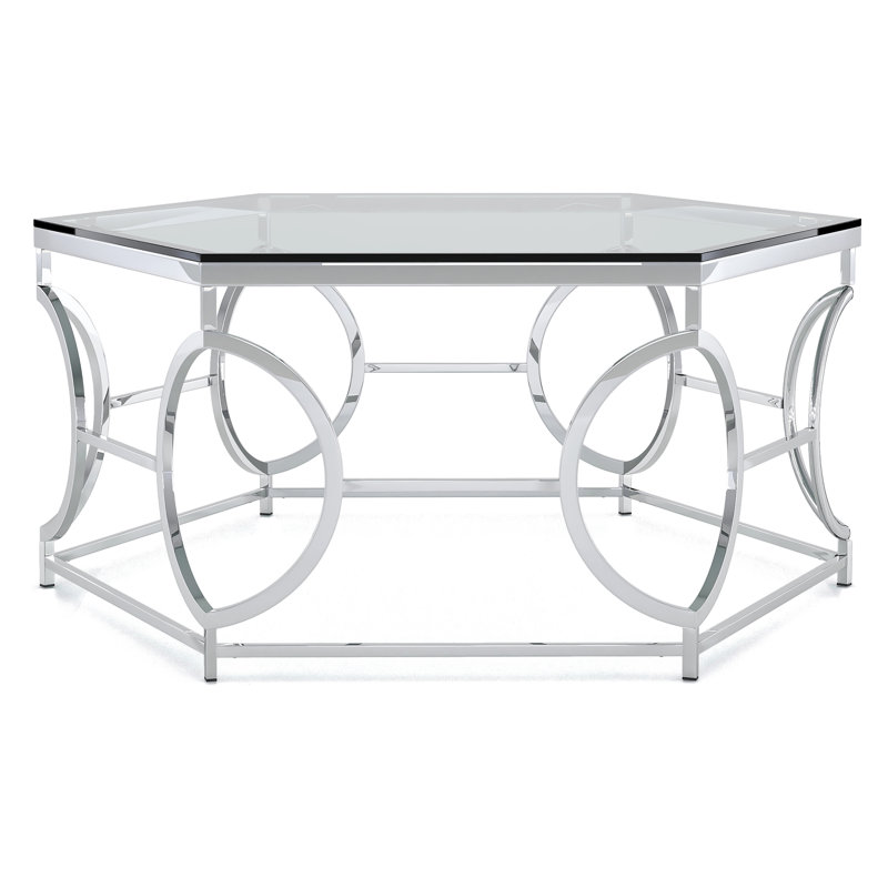 Frostia Glass Top Single Coffee Table