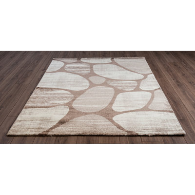 Layla-Mae Rectangle Abstract Area Rug