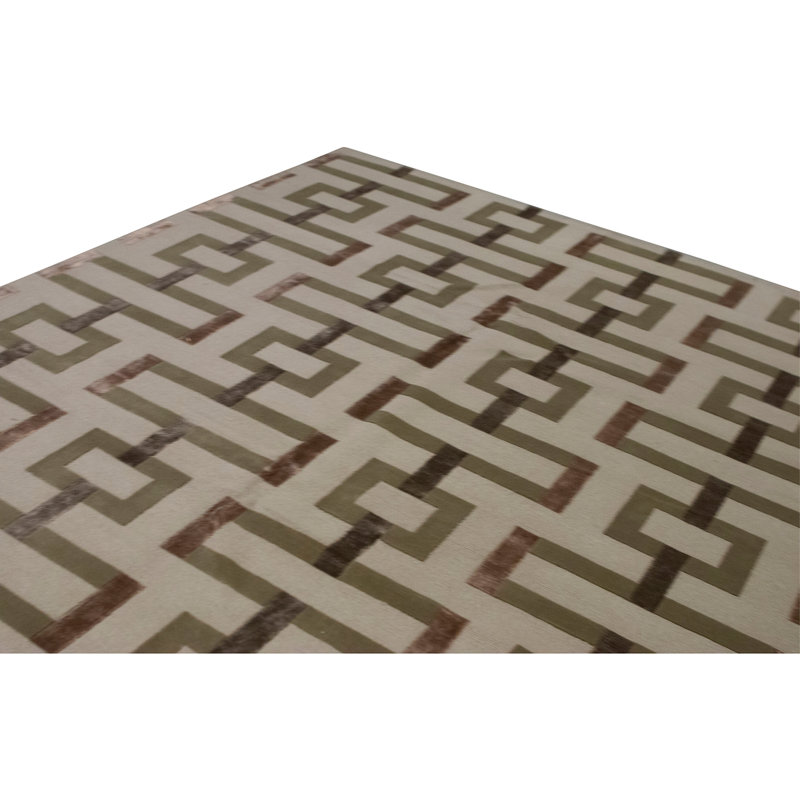 Hand Knotted Area Rug in Cashmere