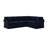 Friedman 115" W 2-Piece Upholstered Sectional with Foam and Down Blend Cushions-86135432-28316460