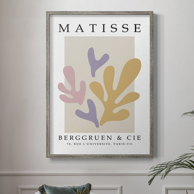 Matisse Cccxxxiv, reproduction d'art encadrée - bois massif