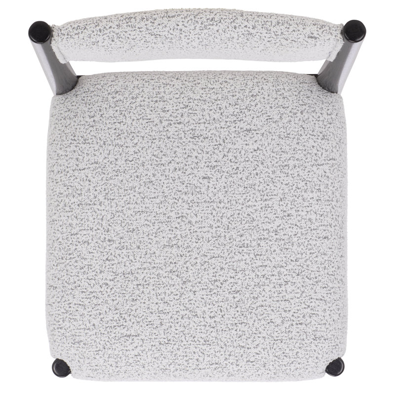 Chaise Makiko, Blanc, Noir