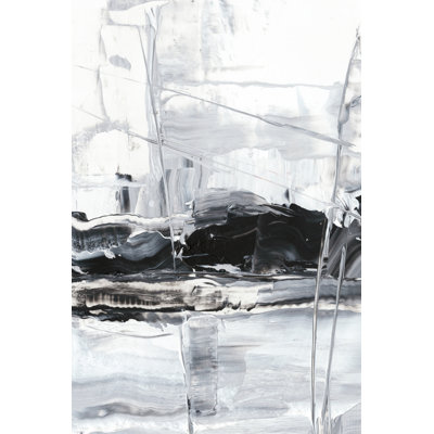 Winter Lightning II - Wrapped Canvas Painting