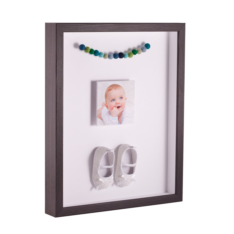 Wood Matte Shadow Box Picture Frame, White