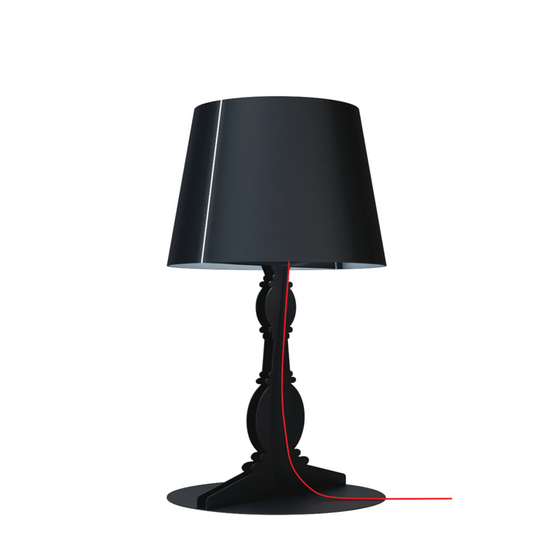 Runge Table Lamp, Black