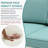 Abhilasha 52'' Wide Aluminum Loveseat with Cushions-843548922