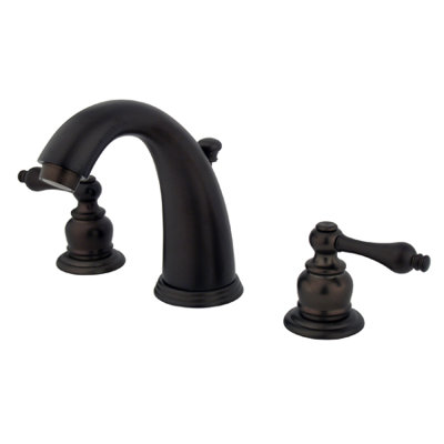 Victorian Widespread Bathroom Faucet with Drain
