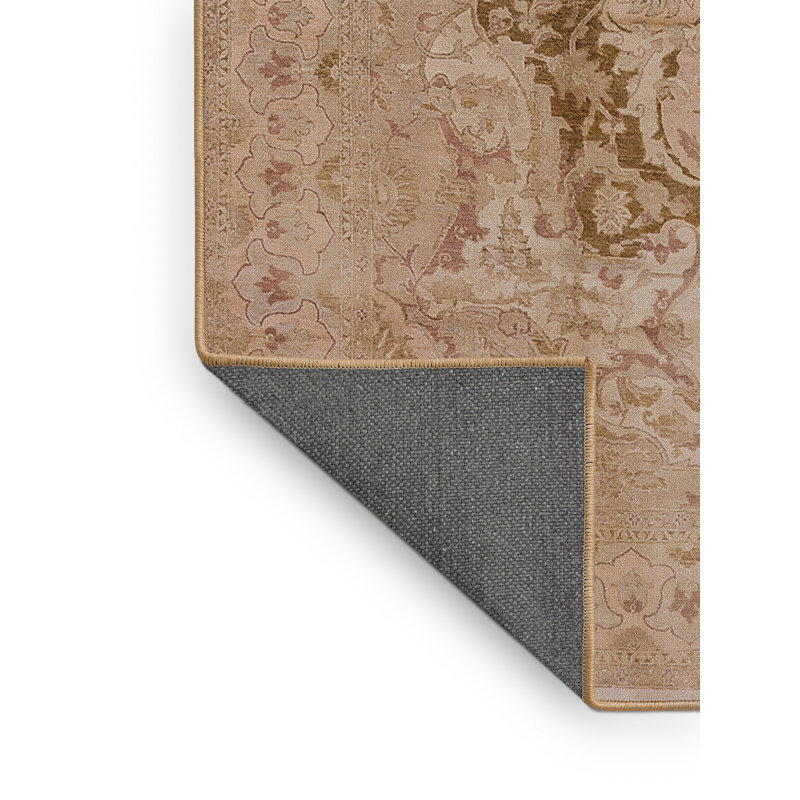 Tapis oriental brun / beige, Rectangle 6 pi x 9 pi