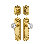 Nostalgic Warehouse Egg & Dart Entry Set with Crystal Knob