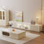 Meuble télé beige en bois manufacturé-315378726