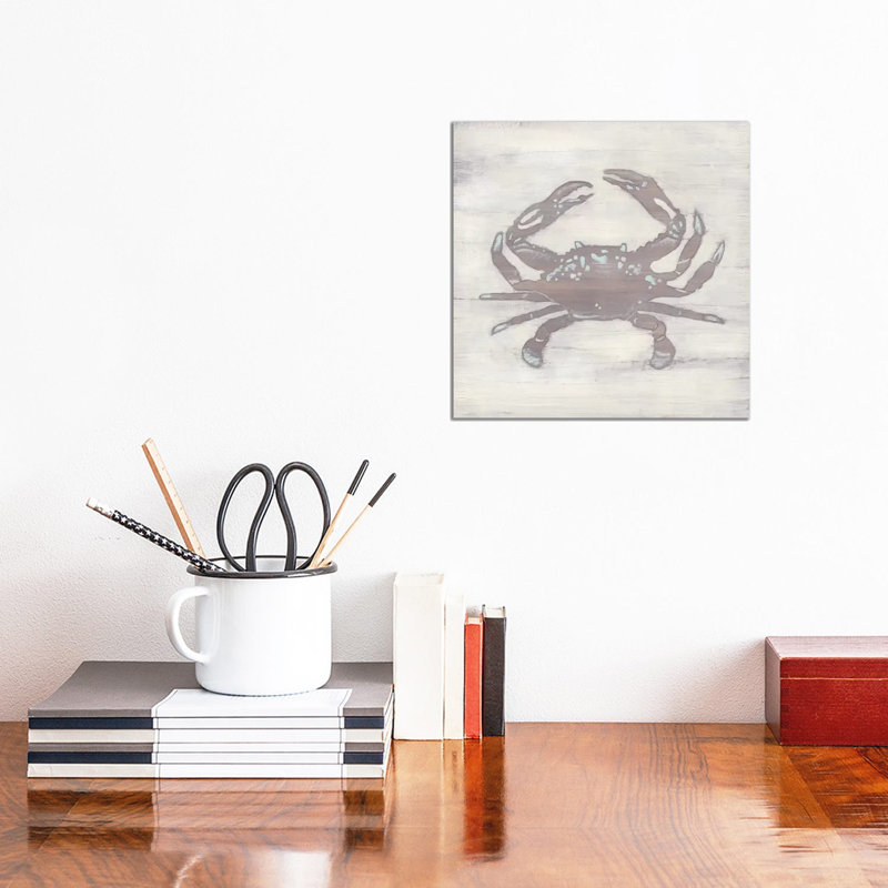 Driftwood Silhouette II by June Erica Vess - Wrapped Canvas Painting, 30.48 cm H x 30.48 cm W