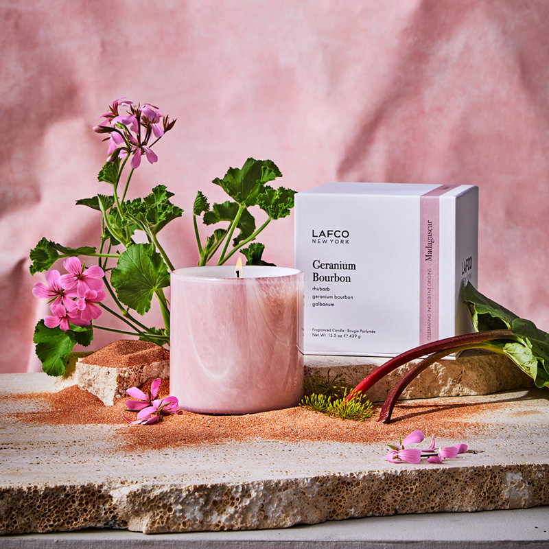 Geranium Bourbon Candle