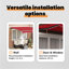 Ebern Designs Polyester Cover Retractable Patio Awning-946425499-946425485