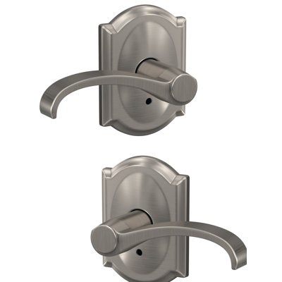 Custom Whitney Non-Turning Lever with Camelot Trim