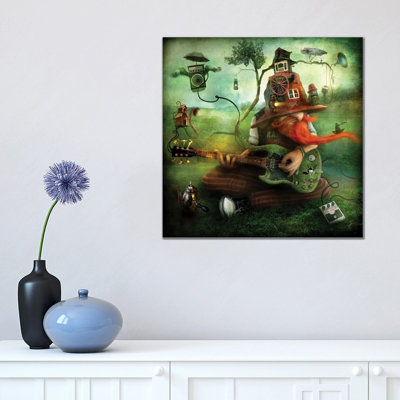 The Trubadour by Alexander Jansson - Wrapped Canvas Print