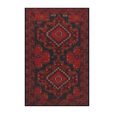 Tapis brun Southwestern