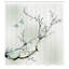 Ensemble de rideau de douche et crochets de la nature-95077617-95077620