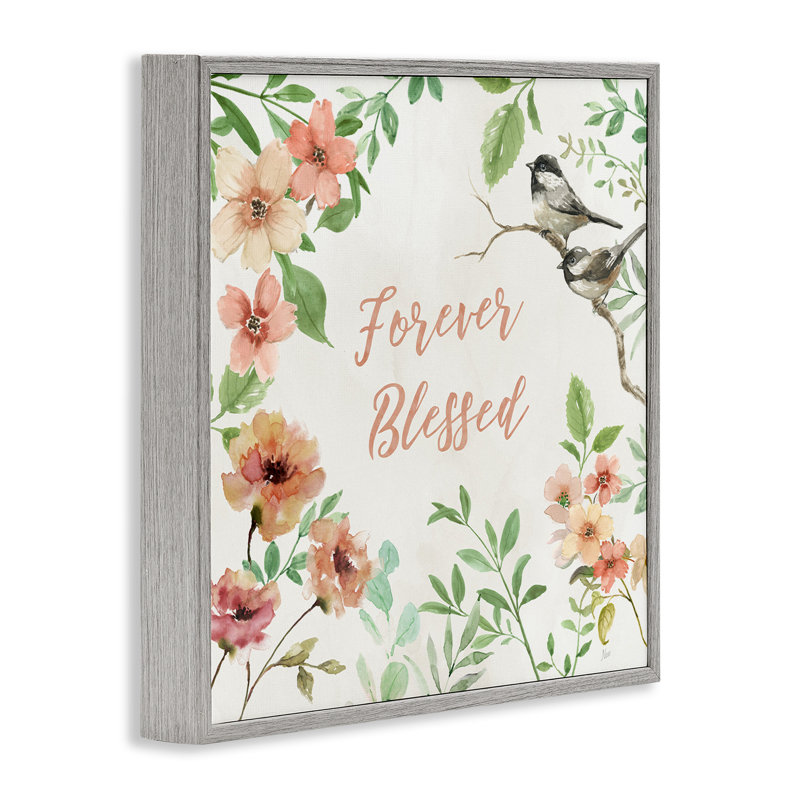 Estampe numérique «Forever Blessed» par Nan, H 12 po x l 12 po, Estampe numérique Farmhouse