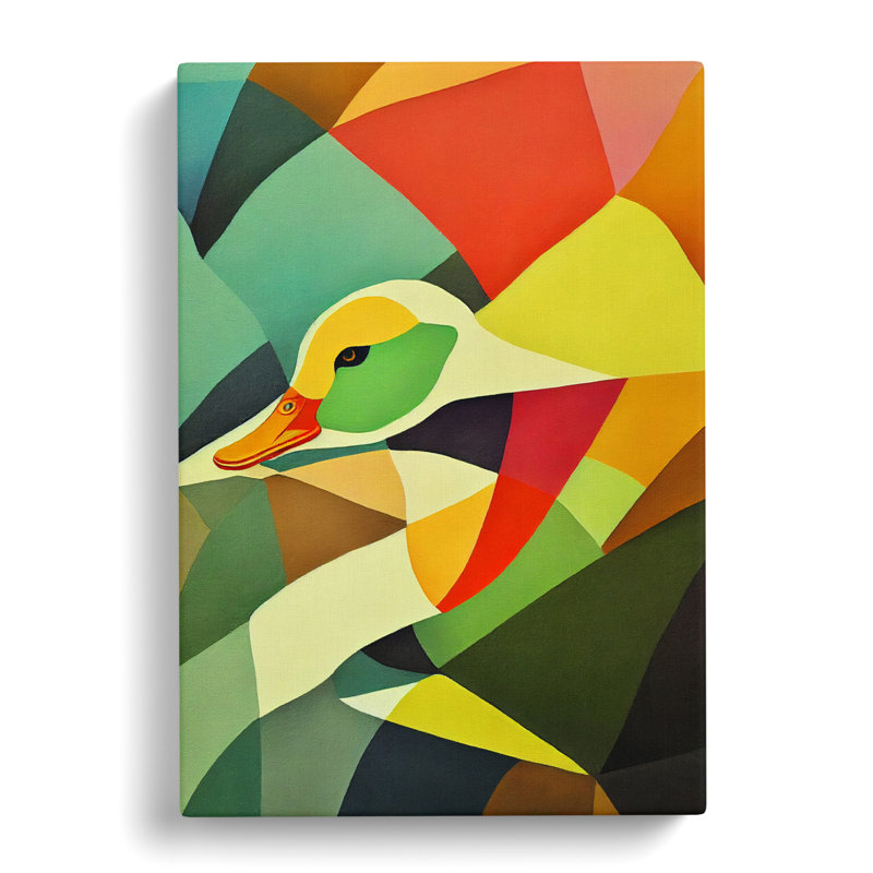 Kathrina Duck Colour - Wrapped Canvas, 76cm H x 50cm W x 3cm D