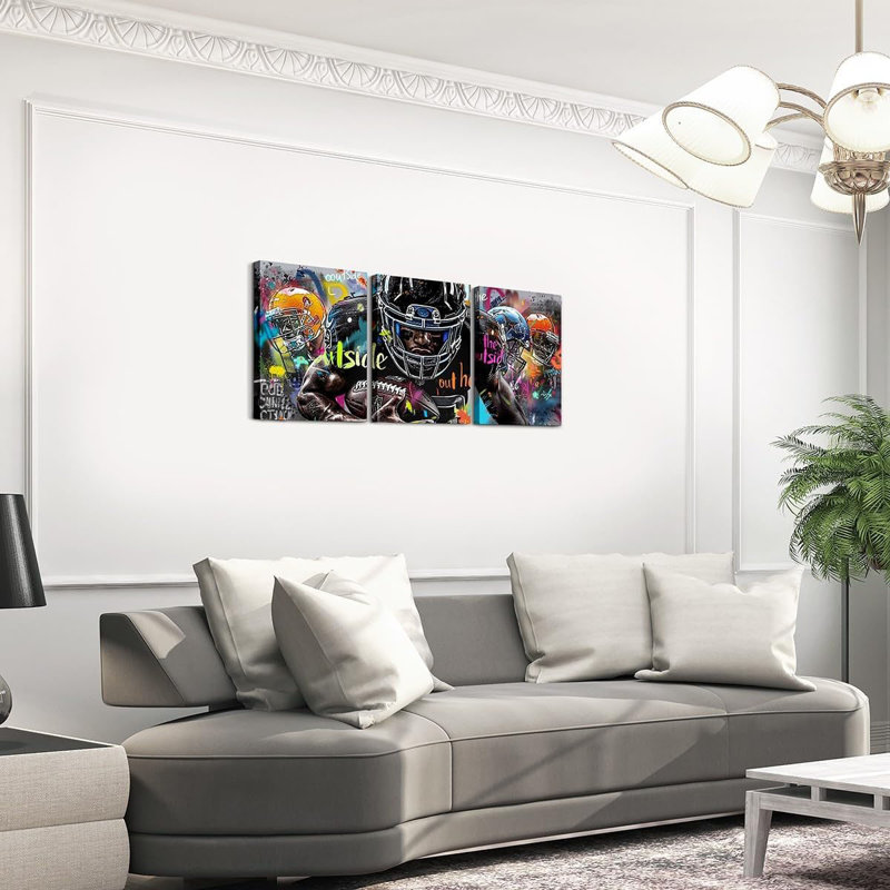 3 Piece Wrapped Canvas Print
