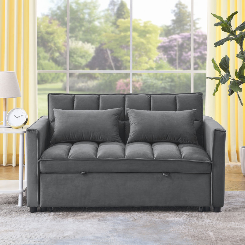 Sleeper Sofa, Gray