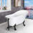 59" x 31" Clawfoot Soaking Acrylic Bathtub-61051207