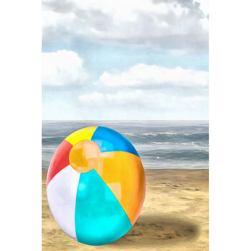 Ballon de plage I, H 30 po x l 20 po x P 1,25 po