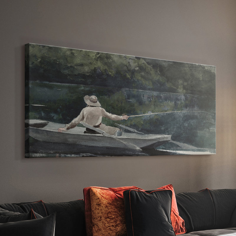 Landscape Series-CDLXXXI- Gallery Wrapped Canvas -Ready to Hang, 16" H x 32" W