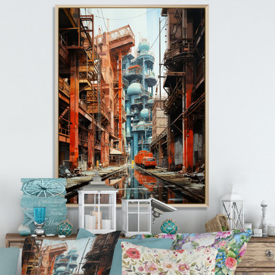 Kleper Factories Industrial Harmony II, reproduction d'art sur toile