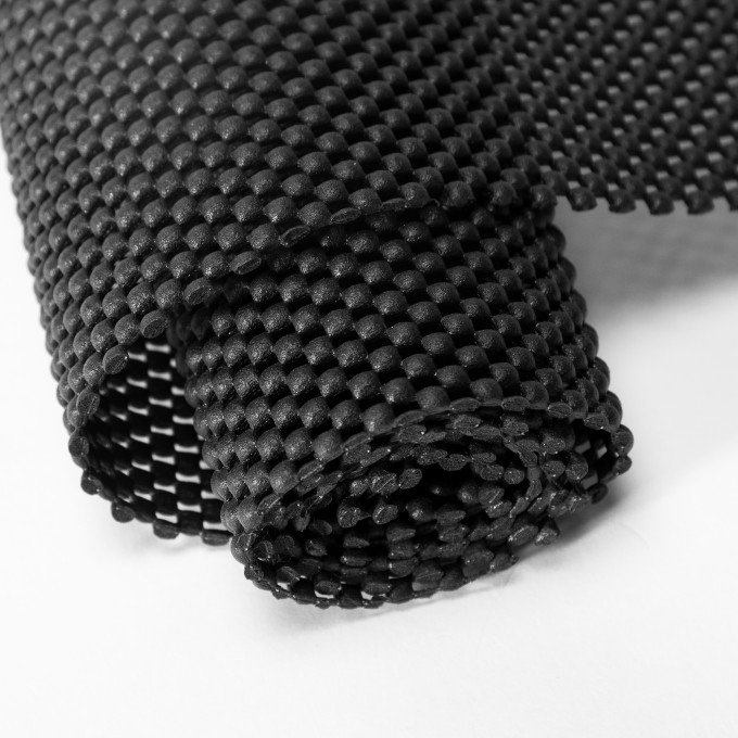 Doublure de tablette, doublures d'armoire antidérapantes non adhésives, doublures de tiroir, noir L 48 po x l 12 po, Noir