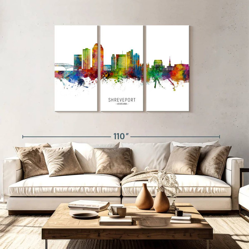 Nicci Shreveport, Louisiane, horizon I, H 48 po x l 74 po