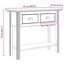 91cm Console Table