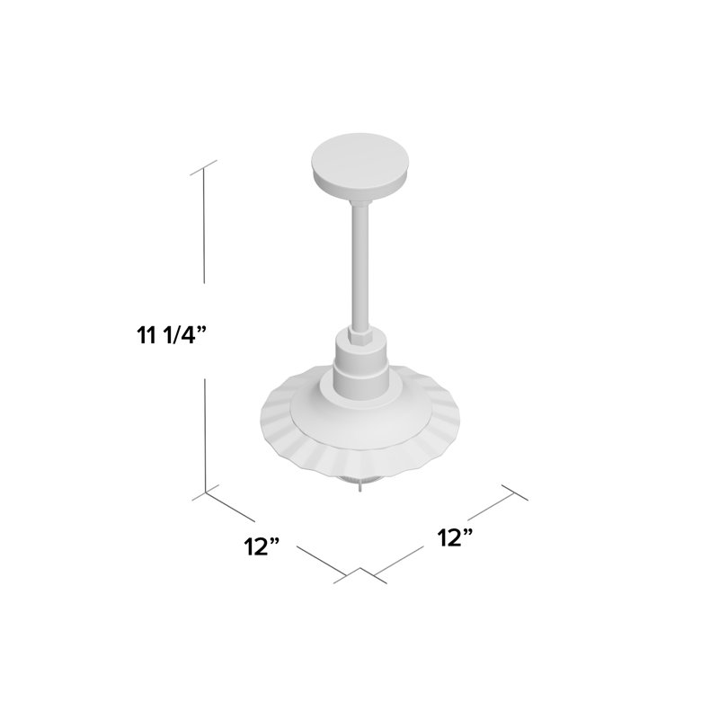 Fitzhugh 1 - Light Single Pendant, Copper, 11.25" H x 18" W