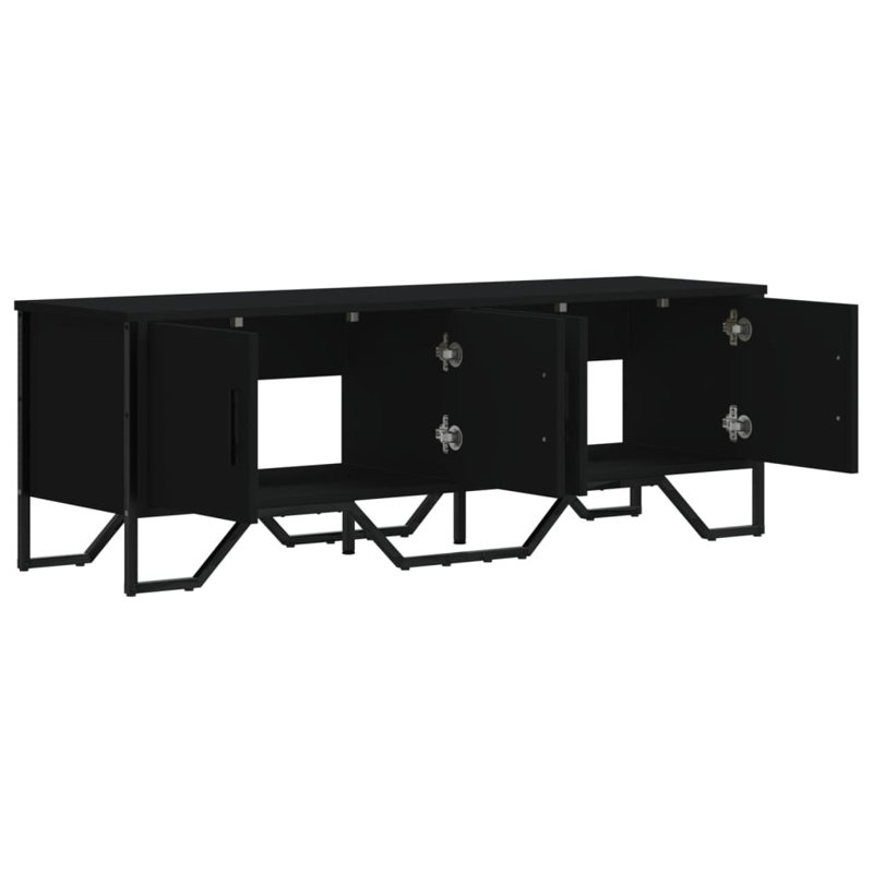 Alexica Unfinished TV Stand, 122cm, Brown Oak