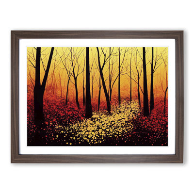 Warm Autumn Forest Vol.5 - Single Picture Frame Print