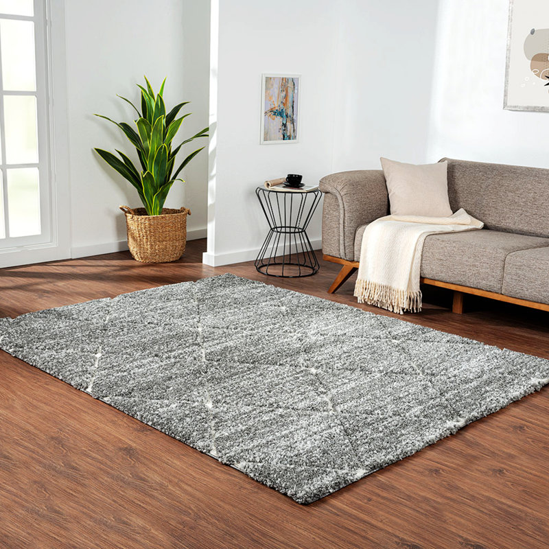 Tapis d'intérieur doux, tapis moderne, tapis d'intérieur, Rectangulaire 8 pi x 10 pi