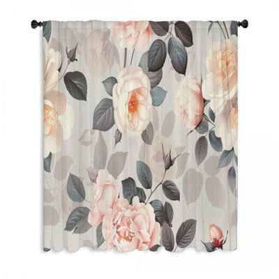 Sheer Curtain Single Panel