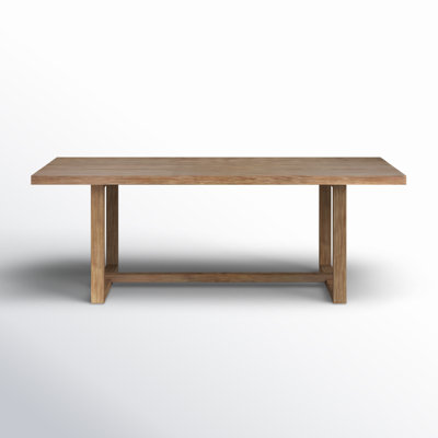 Aerilyn 82" Solid Wood Dining Table