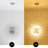 Kenden 16 - Light Dimmable Sputnik Sphere Crystal Chandelier-1988457059
