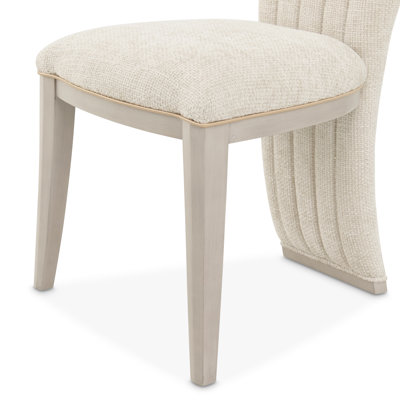 Fantosini Vanity Chair - Silver Mist