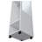 Black 3-Shelf Wardrobe With Mirror And Open Storage-619435853