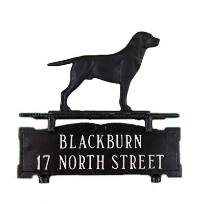 2-Line Mailbox Sign