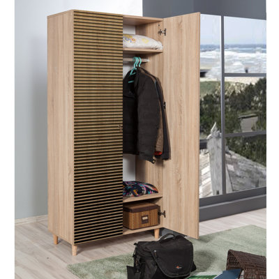 Ginevra  2 Door Manufactured Wood Wardrobe