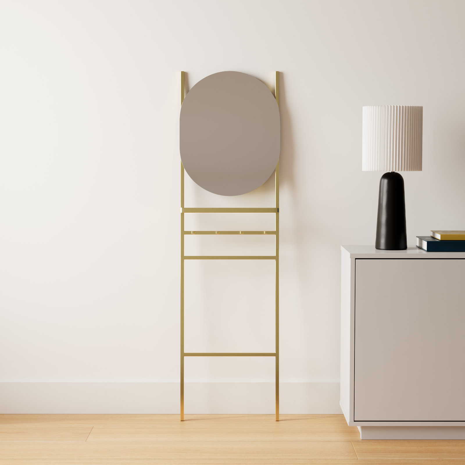 Vesey 18" Mirror, Gold