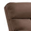 Petit fauteuil inclinable manuel pour adultes, velours-903371602