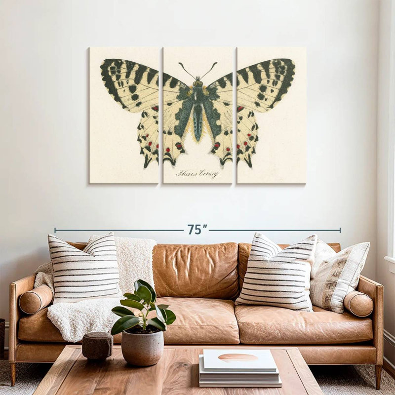 Brampt Natures Butterfly I, 36" H x 57" W